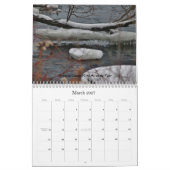 Aangepaste afgedrukte kalenderscènes van Oswego Co Kalender (Mar 2027)