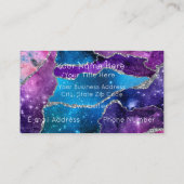 Aangepaste afgedrukte Visitekaartjes (Achterkant)