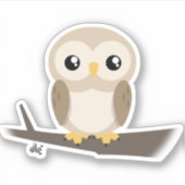 Aangepaste afgesneden vinylStickers met kutsen Sticker (Voorkant)