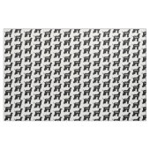 Aangepaste Afghaanse Hound Dog Silhouette stof (Yard (91,4 cm))