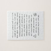 Aangepaste afhandeling legpuzzel (Horizontaal)