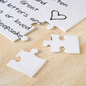 Aangepaste afhandeling legpuzzel (Zijkant)