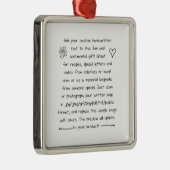 Aangepaste afhandeling metalen ornament (Rechts)