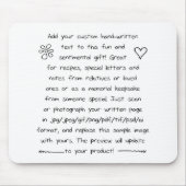 Aangepaste afhandeling muismat (Voorkant)