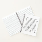 Aangepaste afhandeling notitieboek (Binnen)