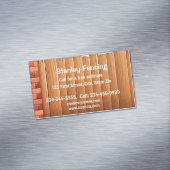 Aangepaste afsluitingen magnetisch visitekaartje (Voorbeeld)