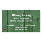 Aangepaste afsluitingen magnetisch visitekaartje (Voorkant)