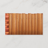 Aangepaste afsluitingen visitekaartje (Achterkant)