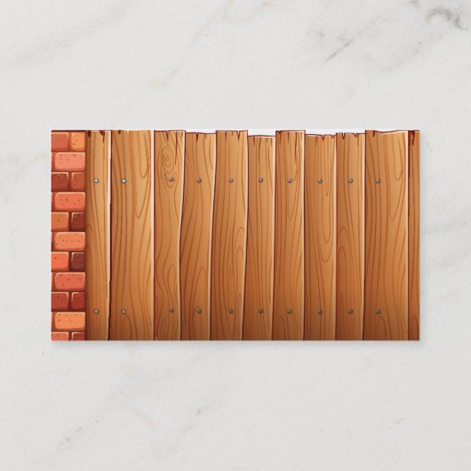 Aangepaste afsluitingen visitekaartje (Achterkant)