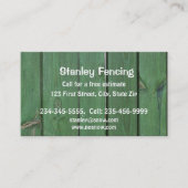 Aangepaste afsluitingen visitekaartje (Voorkant)