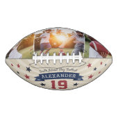 Aangepaste afspeelfoto en nummertoetsen american football (Voorkant)