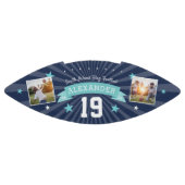 Aangepaste afspeelfoto en nummertoetsen american football (Paneel)