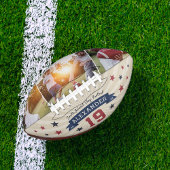 Aangepaste afspeelfoto en nummertoetsen american football