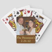 Aangepaste afspeelkaarten speelkaarten (Achterkant)