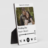 Aangepaste afspeellijst voor fotomuziek voor paren fotoplaat (Zijkant)