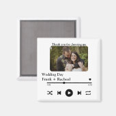 Aangepaste afspeellijst voor fotomuziek voor paren magneet (Voorkant / Achterkant)