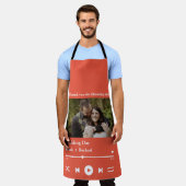 Aangepaste afspeellijst voor fotomuziek voor paren schort (Gedragen)