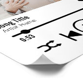 Aangepaste afspeellijst voor foto's op Pas getrouw Poster (Hoek)