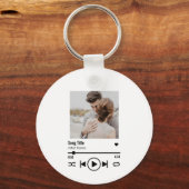 Aangepaste afspeellijst voor foto's op Pas getrouw Sleutelhanger (Voorkant)