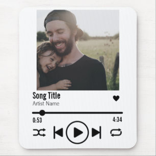 Aangepaste afspeellijst voor foto's op Vaderdag Muismat