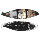 Aangepaste afspeelnaam en nummer 3 Fotocollage Basketbal (Panelen)