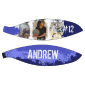 Aangepaste afspeelnaam en nummer 3 Fotocollage Basketbal (Panelen)