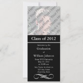 Aangepaste afstudeeraankondiging aankondiging (Voorkant)