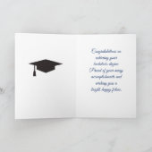 Aangepaste afstudeerkaart voor bachelor kaart (Binnen)