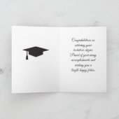 Aangepaste afstudeerkaart voor bachelor kaart (Binnen)