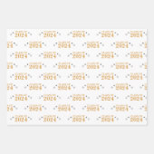 Aangepaste afstudeerklas inpakpapier vel (Voorkant 3)