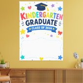 Aangepaste afstudeerklas kleuterschool 2026 canvas afdruk (Insitu (Woonkamer))