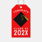 Aangepaste afstuderen 2026 cadeaulabel (Voorkant)