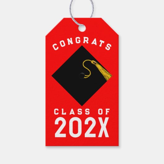 Aangepaste afstuderen 2026 cadeaulabel (Voorkant)