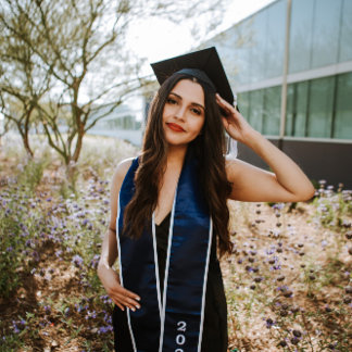 Aangepaste Afstuderen 3 fotocollage T-shirt