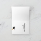 Aangepaste afstuderen bedankkaart (Binnen)