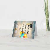 Aangepaste afstuderen bedankkaart (Voorkant)