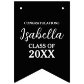 Aangepaste Afstuderen Bunting Kindertijd Foto's Vlaggetjes (Tweede vlag)