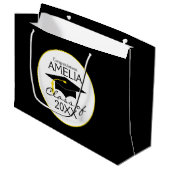 Aangepaste Afstuderen Class Gefeliciteerd Groot Cadeauzakje (Voorkant Gekanteld)