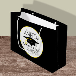 Aangepaste Afstuderen Class Gefeliciteerd Groot Cadeauzakje