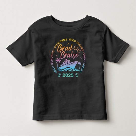 Aangepaste Afstuderen Cruise Vakantie Groep Matchi Kinder Shirts (Voorkant)