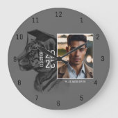 Aangepaste Afstuderen foto Grote Klok (Voorkant)