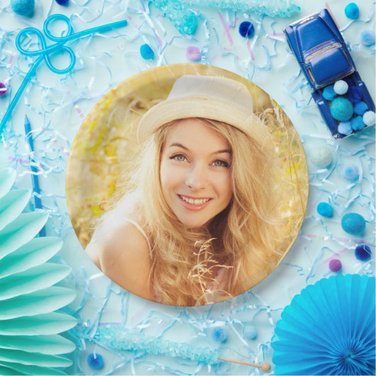 Aangepaste Afstuderen foto Papieren Bordje (Feest)