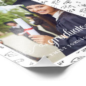 Aangepaste Afstuderen fotonaam Graduation Party Po Foto Afdruk (Hoek)