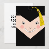 Aangepaste Afstuderen-kaart (Voorkant / Achterkant)