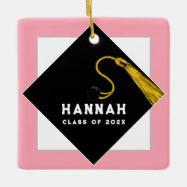 Aangepaste Afstuderen Keramisch Ornament