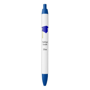 Aangepaste Afstuderen klasse van pennen Blauw Geel
