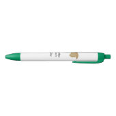 Aangepaste Afstuderen klasse van pennen Gold Green (Bodem)