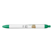 Aangepaste Afstuderen klasse van pennen Gold Green (Voorkant)