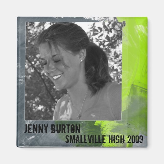 Aangepaste Afstuderen magneet (Voorkant)