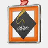 Aangepaste Afstuderen Metalen Ornament (Links)